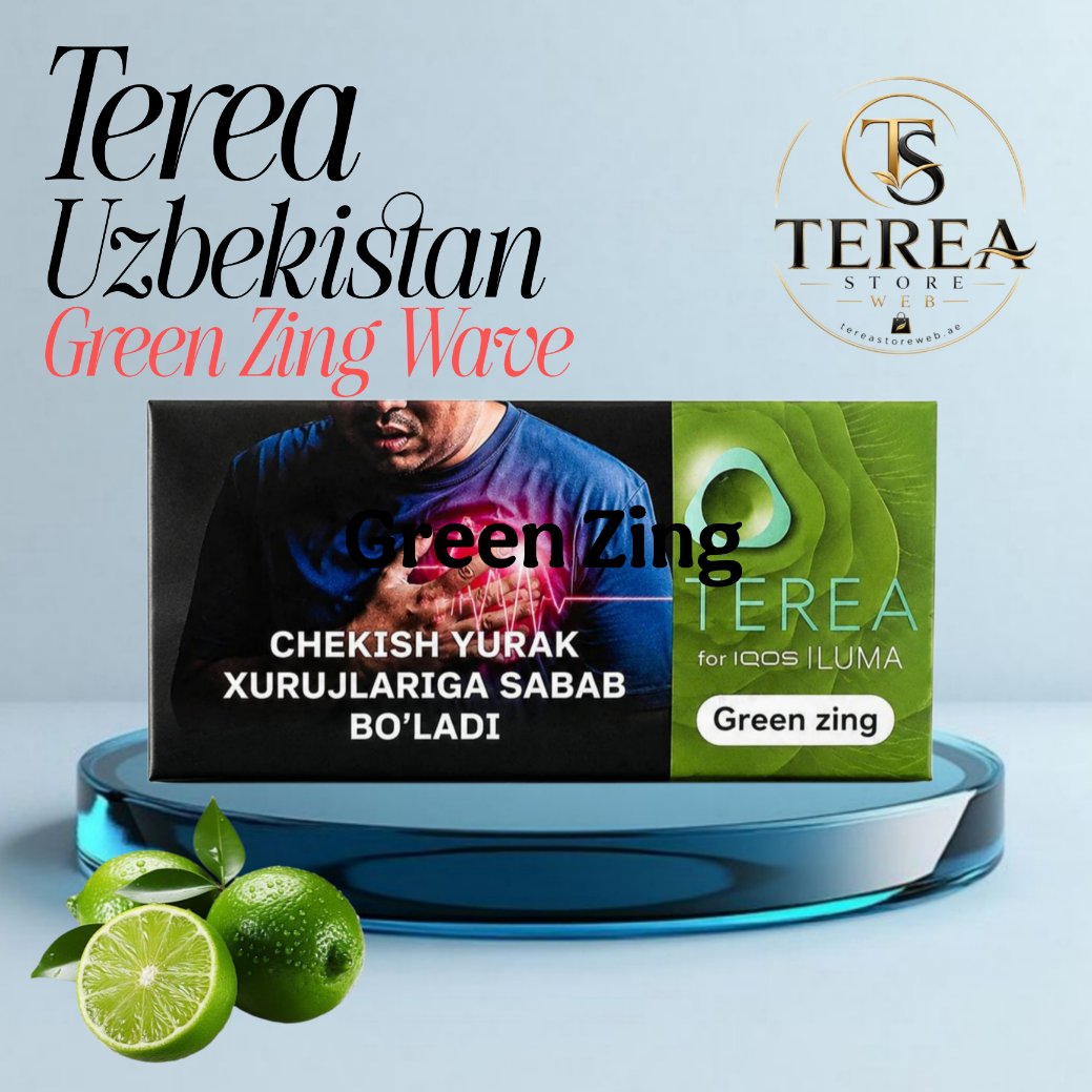 IQOS Terea Green Zing Uzbekistan
