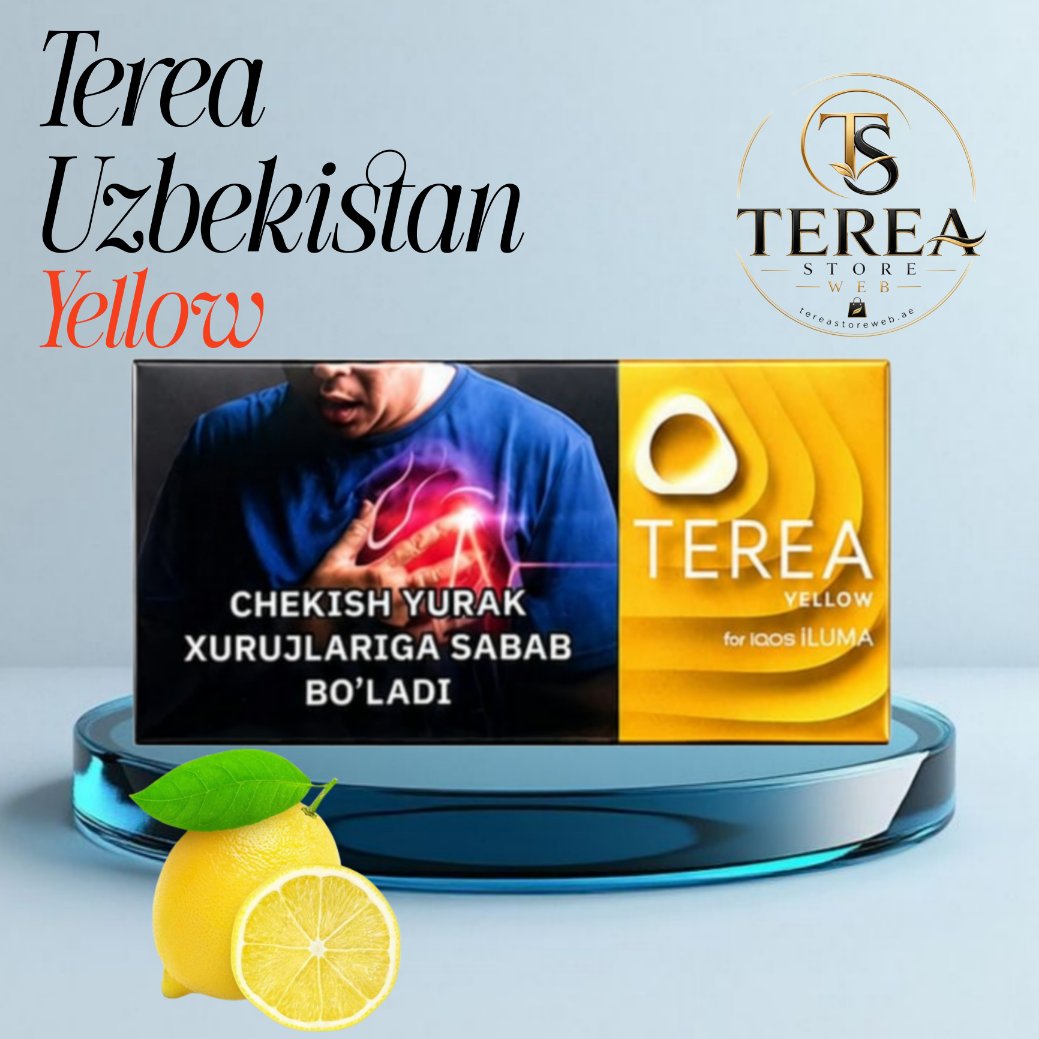 IQOS Terea Yellow Uzbekistan